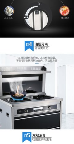 美大集成灶圖片 一體式集成灶環(huán)保灶燃?xì)庠钛b修效果圖